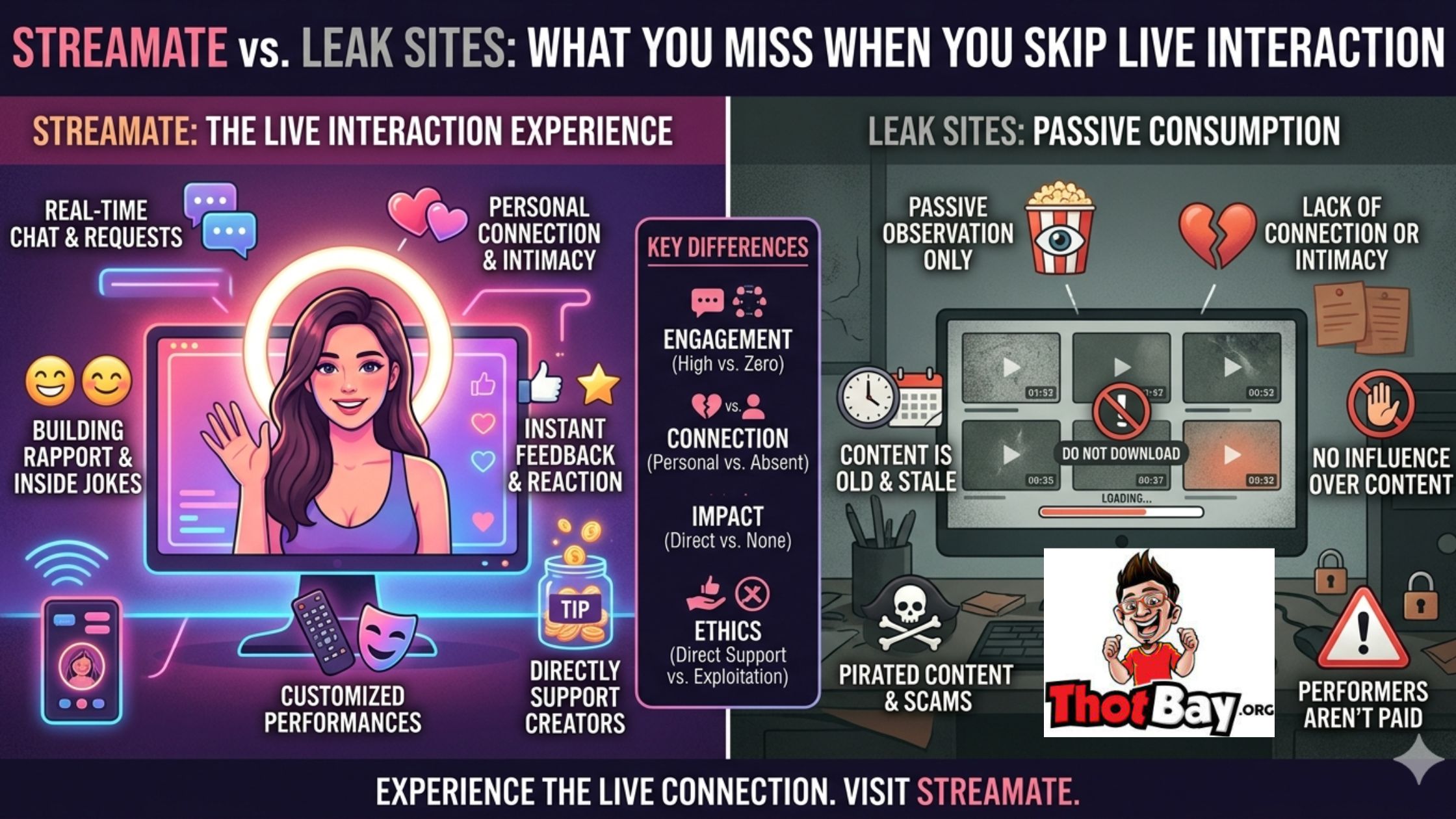 streamate vs leaked nude sites